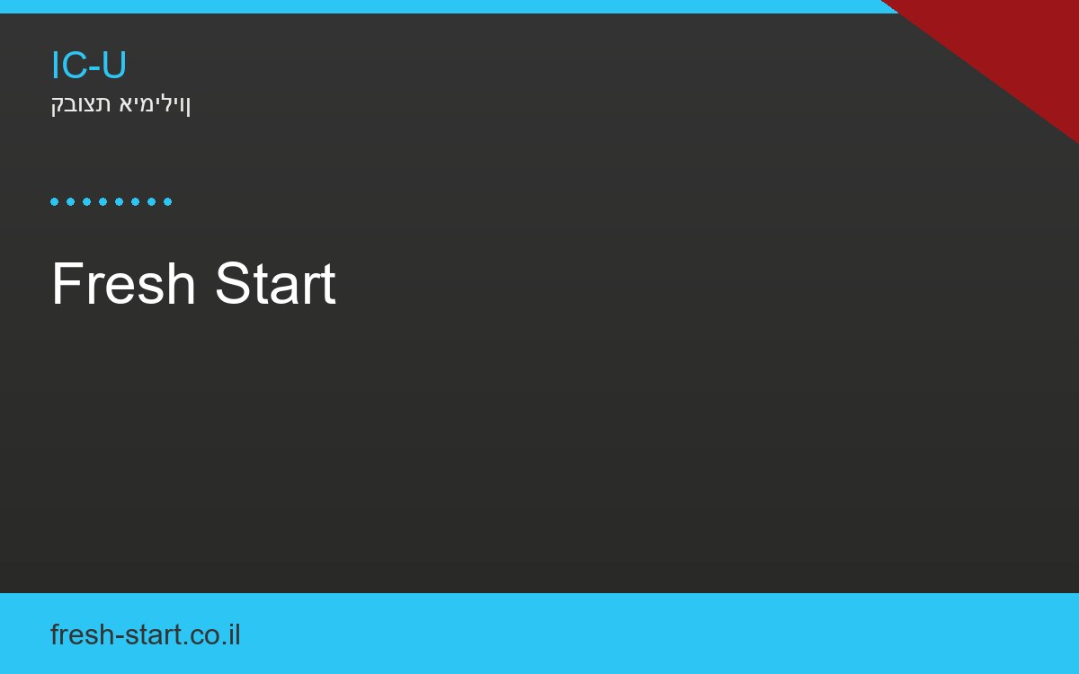 Fresh Start